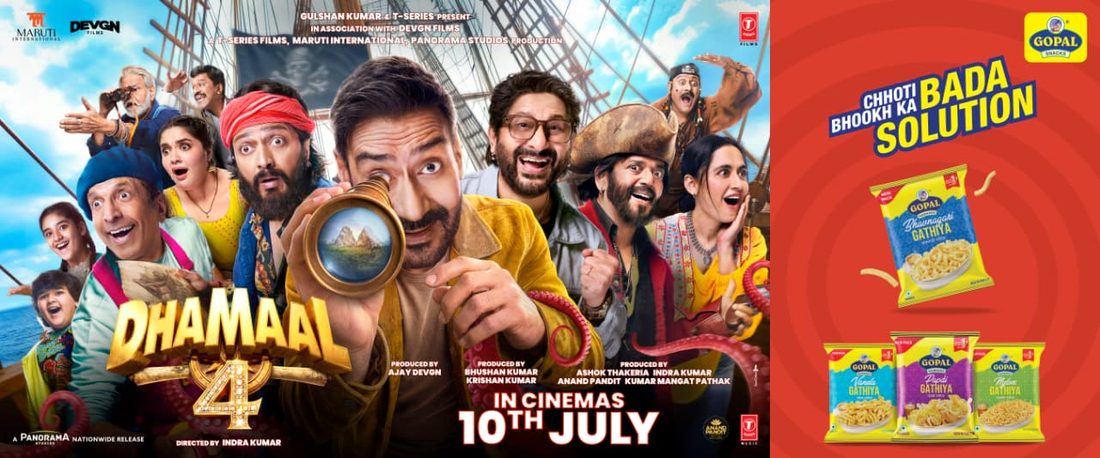 Gopal Snacks × Dhamaal 4